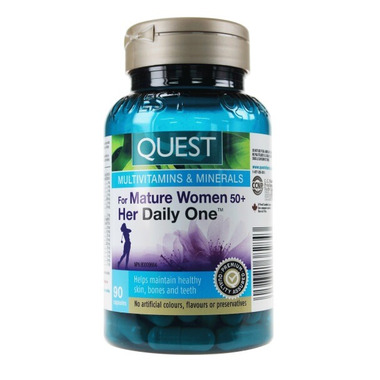 Quest Mature Women 50+ Her Daily One Multivitamins & Minerals Quest Mature Women 50+ Her Daily One Multivitamins & Minerals