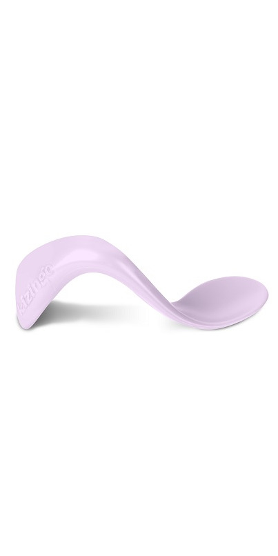 Kizingo Left Handed Toddler Spoon (Grapefruit)