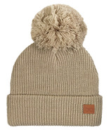 Babyfied Apparel PomPom Toque Beige