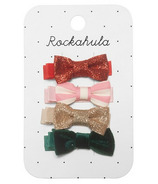 Rockahula Kids Jolly Christmas Mini Bow Clips