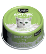 Kit Cat Goat Milk Wet Cat Food White Meat Tuna Flakes & Shrimp