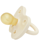 Hevea Natural Rubber Round Pacifier Milky White
