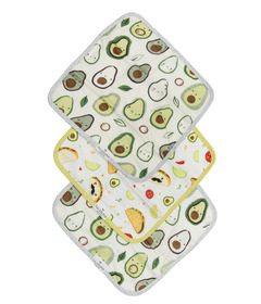 Loulou Lollipop Washcloth Set Avocado