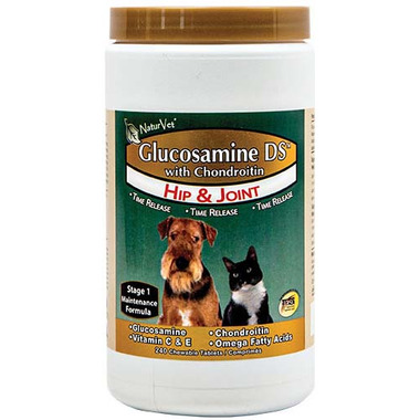Naturvet Glucosamine DS with Chondroitin Tablets Naturvet Glucosamine DS with Chondroitin Tablets