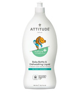 ATTITUDE Nature+ Little Ones Baby Bottle & Dishwashing Liquid Pear Nectar