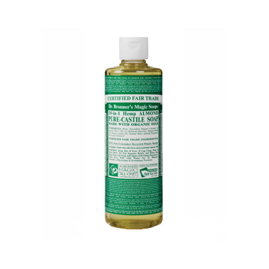 Dr. Bronner\'s Organic Pure Castile Liquid Soap Almond 16 Oz Dr. Bronner\'s Organic Pure Castile Liquid Soap Almond 16 Oz