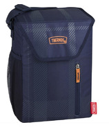 Thermos 12 Can Cooler Navy Plaid