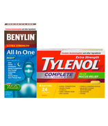 Tylenol Complete Day + Benylin All In One Night Bundle
