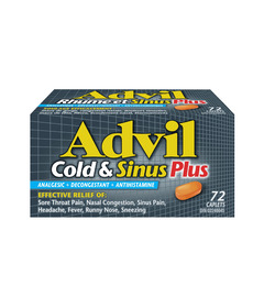 Advil Cold & Sinus Plus Caplets