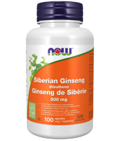 NOW Foods Siberian Ginseng (Eleuthero) 500mg