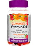 Webber Naturals Vitamin D3 1000 IU