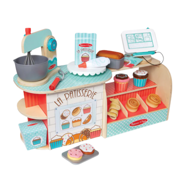Melissa & Doug Deluxe Wooden Kitchen Accessory Set - Pots & Pans (8 Pieces,  Great Gift for Girls and Boys - Best for 3, 4, 5, 6, and 7 Year Olds)