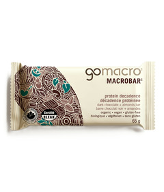GoMacro Protein Decadence Dark Chocolate and Almonds Bar