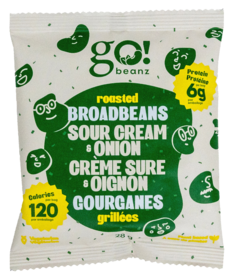 Go! Nutrition Roasted BroadBeanz Sour Cream & Onion