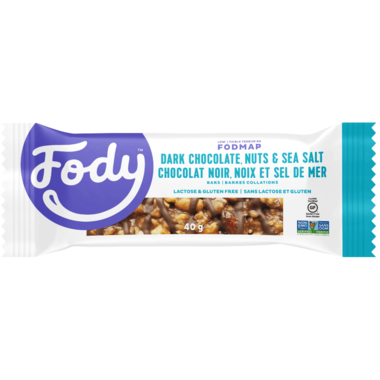 Fody Dark Chocolate, Nuts and Sea Salt Snack Bar Fody Dark Chocolate, Nuts and Sea Salt Snack Bar