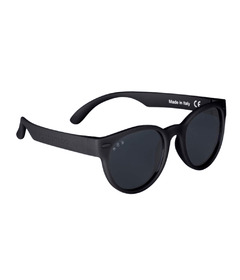 Roshambo Bueller Round Polarized Baby Sunglasses Black