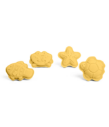 Bigjigs Toys Moules à sable pour personnages jaune miel