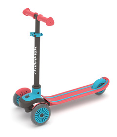 Chillafish Scotti Lean-to-Steer Scooter Red