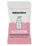 Nature Bee Foaming Hand Soap Tablet Concentrate Warm Coconut