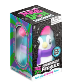 Schylling NeeDoh Polar Glow Penguin
