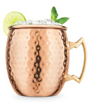 Final Touch Moscow Mule Hammered Mug in Copper
