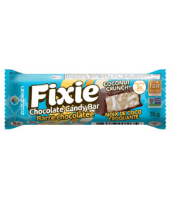 image of zazubean Fixie Chocolate Candy Bar Coconut Crunch with sku:341817