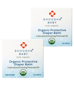 Shoosha Organic Protective Diaper Balm Bundle