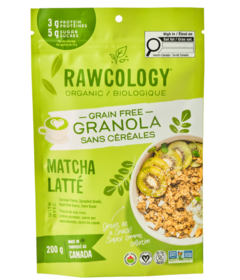 Rawcology Grain Free Granola Matcha Latte