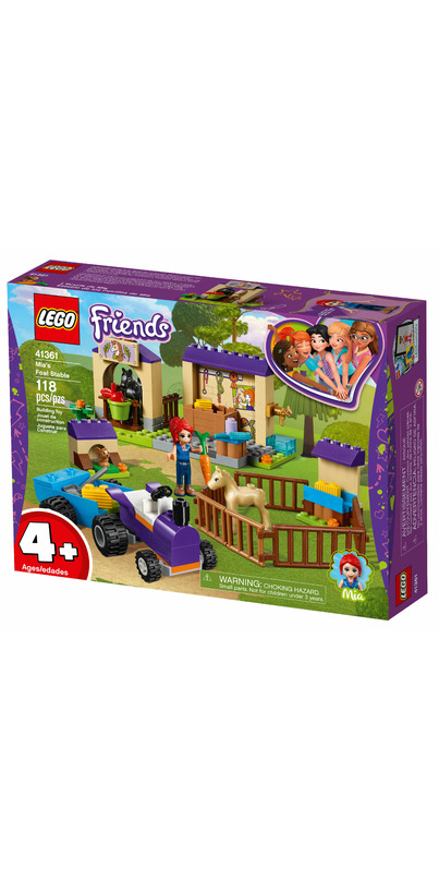 Buy LEGO Friends Mia s Foal Stable at Well Free Shipping 35