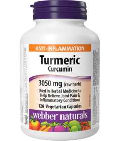 Webber Naturals Turmeric Curcumin 3050mg