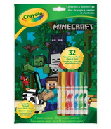 Crayola Minecraft Colouring & Activity Pad