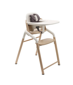 Bugaboo Giraffe Complete High Chair Neutral Wood + White