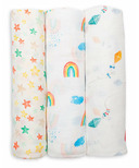 Lulujo Baby Bamboo Swaddles High in the Sky (en anglais)