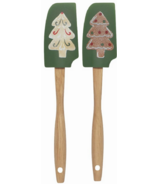 Now Designs Set de mini spatules en silicone pour les biscuits de Noël 