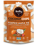 Healthy Crunch Pumpkin Maple Pie Coconut Chips