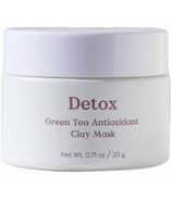 Masque à l'argile antioxydant au thé vert de Three Ships Detox