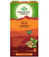 Thé biologique indien au gingembre et au tulsi