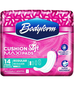 BodyForm Super Comfortable & Leak-Proof Protection Maxi Pads