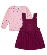 Gerber Childrenswear Toddler Jumper & Top Set Purple Floral