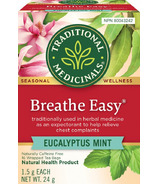 Traditional Medicinals Thé décongestionnant « Breathe Easy »