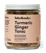 Lake & Oak Tea Co. Mélange de thé tonique au curcuma et au gingembre