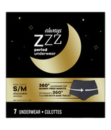 Always ZZZ Overnight Disposable Period Underwear Size S/M