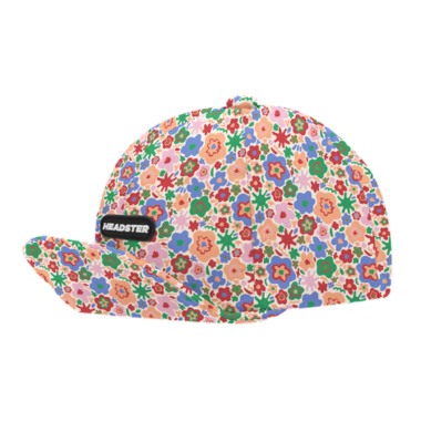 Headster Kids Short Brim Hat Floral Dream