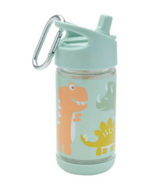 Sugarbooger Flip & Sip Clear Tritan Bottle Baby Dinosaur