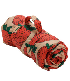 image of BAGGU Puffy Picnic Blanket Strawberry with sku:294460