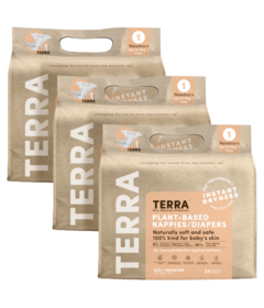 TERRA Plant Based Diapers Size 1 Bundle