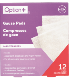 Option+ Gauze Pads Large