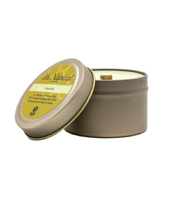 Green Ash Decor Tin Candle Au Natural Unscented