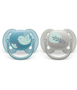 Philips AVENT Ultra Soft Pacifier Blue Dove and Silver Leaf