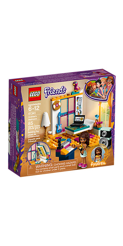 Lego friends sales andrea's bedroom 41341